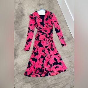 Diane Von Furstenberg floral dress